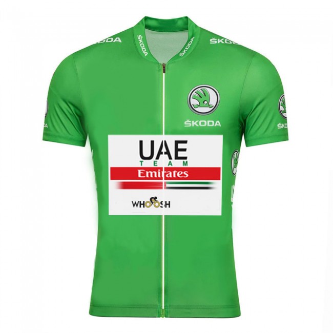 UAE EMIRATES 2020 Tour De France groen Fietskleding Fietsshirt Korte Mouw 2067