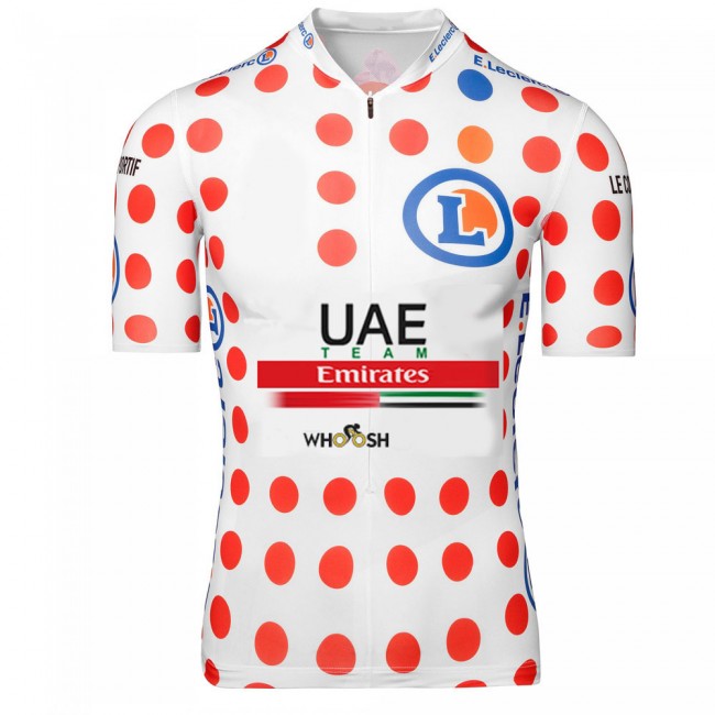 UAE EMIRATES 2020 Tour De France geel Fietskleding Fietsshirt Korte Mouw 2081