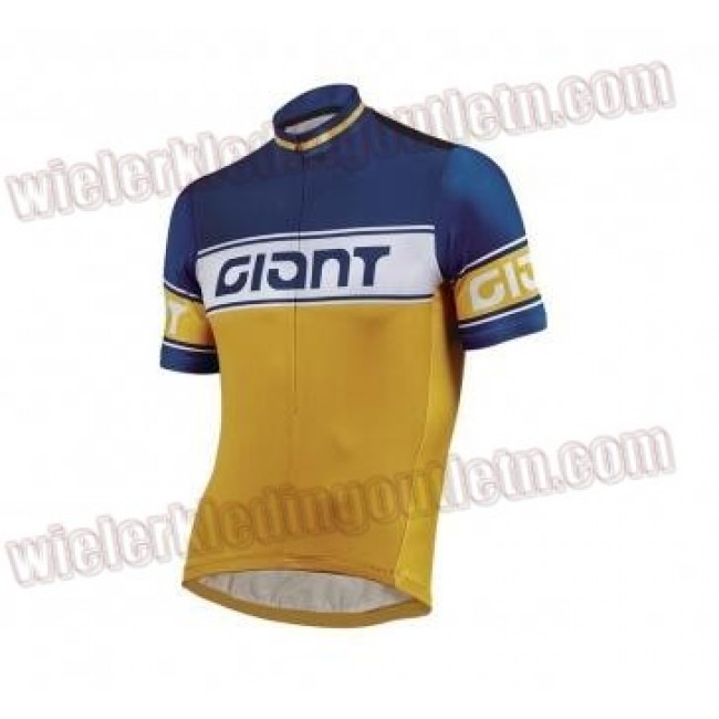 GIANT Tradist MC geel Fietsshirt Korte Mouw 33nl10146