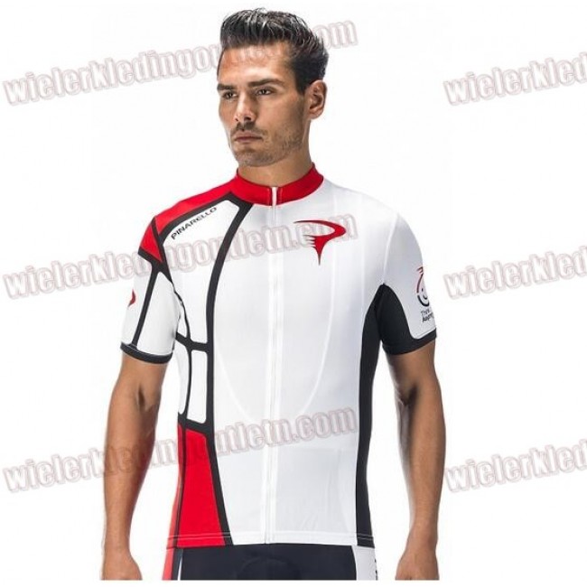 Pinarello Team Pro wit Fietsshirt Korte Mouw 33nl10110