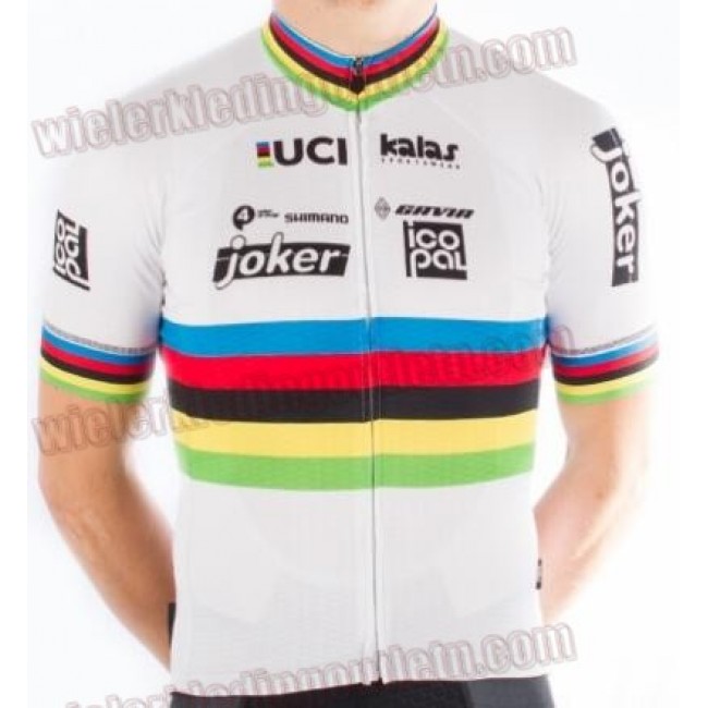 Joker Icopal UCI 2017 Fietsshirt Korte Mouw 33nl10134