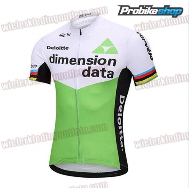 2018 Dimension Data Fietsshirt Korte Mouw 33nl10039