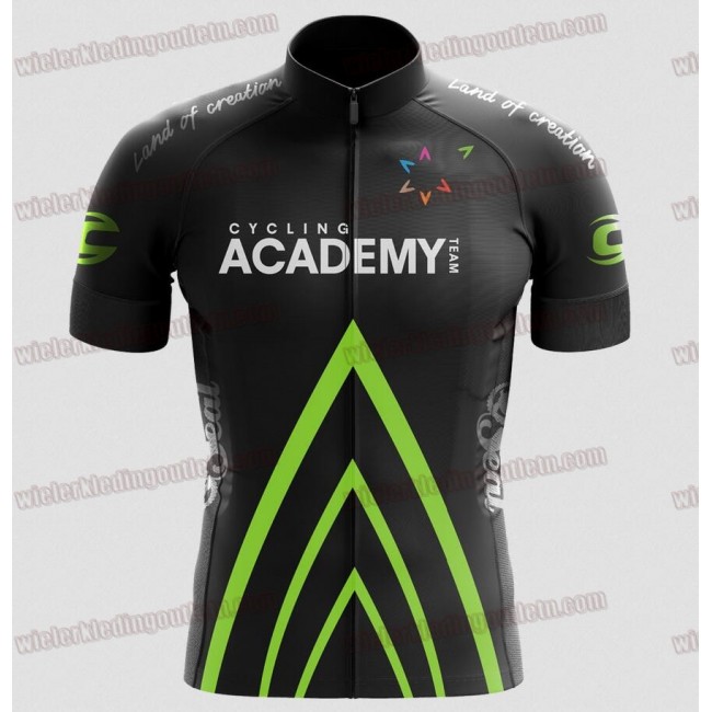 ISRAEL CYCLING ACADEMY zwart Fietsshirt Korte Mouw 33nl10030