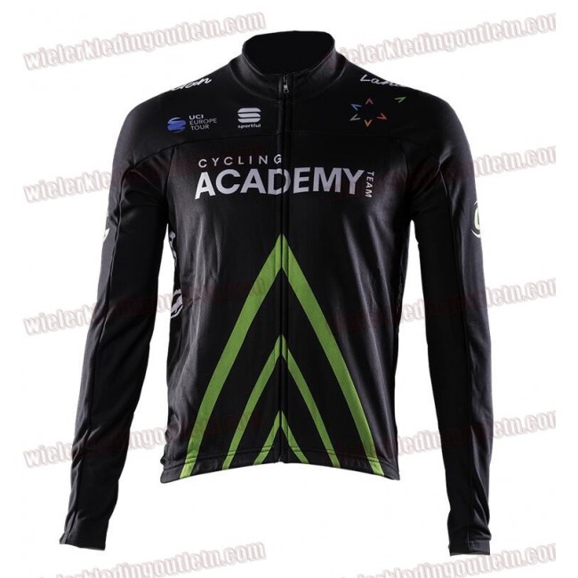 ISRAEL CYCLING ACADEMY zwart Fietsshirt lange Mouw 33nl10031