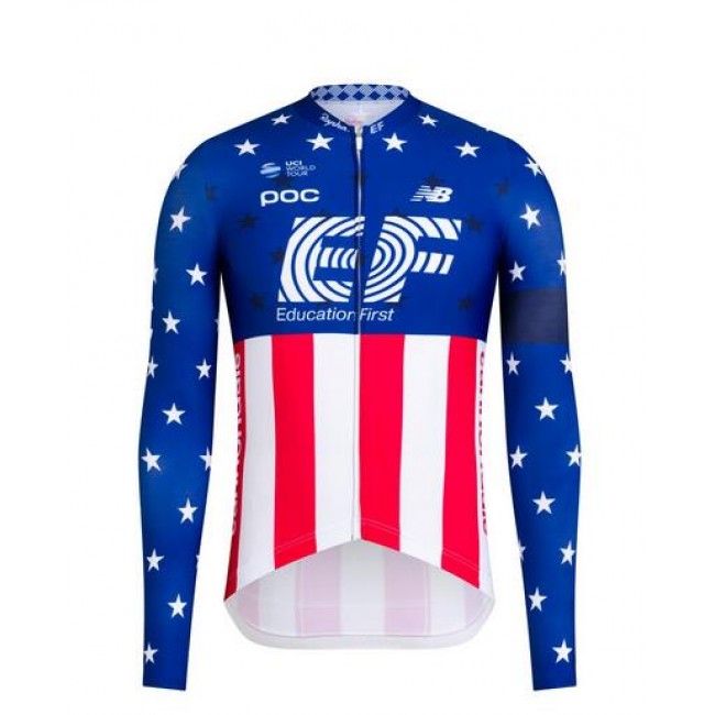 EF Pro Cycling USA National Champs Wielershirts lange mouw LWPMD LWPMD