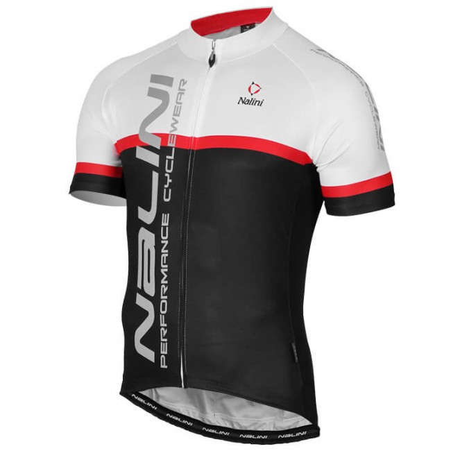 NALINI Brivio Fietsshirt Korte Mouw Zwart Rood 1EJYI 1EJYI