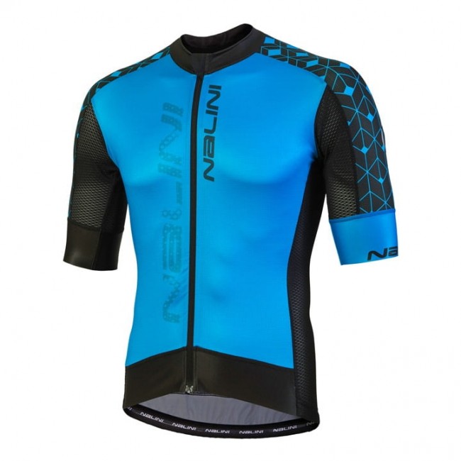 NALINI Velocita Korte Fietsbroeken Bib Zwart Blauw H77KO H77KO