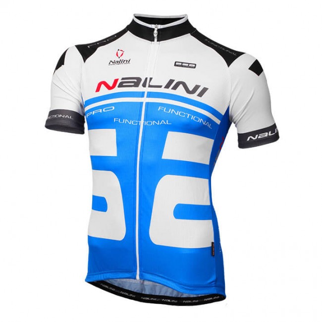 NALINI Bao Fietsshirt Korte Mouw Zwart Blauw NFF1H NFF1H