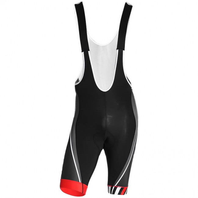 NALINI Firenze Korte Fietsbroeken Bib Zwart Rood Z9PSY Z9PSY