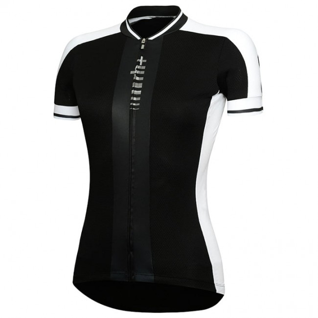 2020 Dames RH+Roadie Fietsshirt Korte Mouw Zwart Wit KV6ZQ KV6ZQ