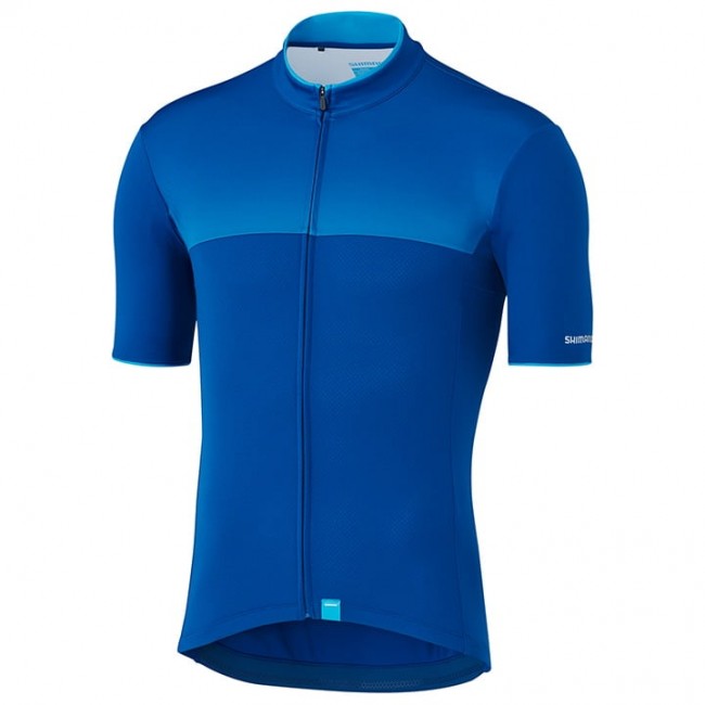 2020 SHIMANO Escape Fietsshirt Korte Mouw Blauw NAFBJ NAFBJ