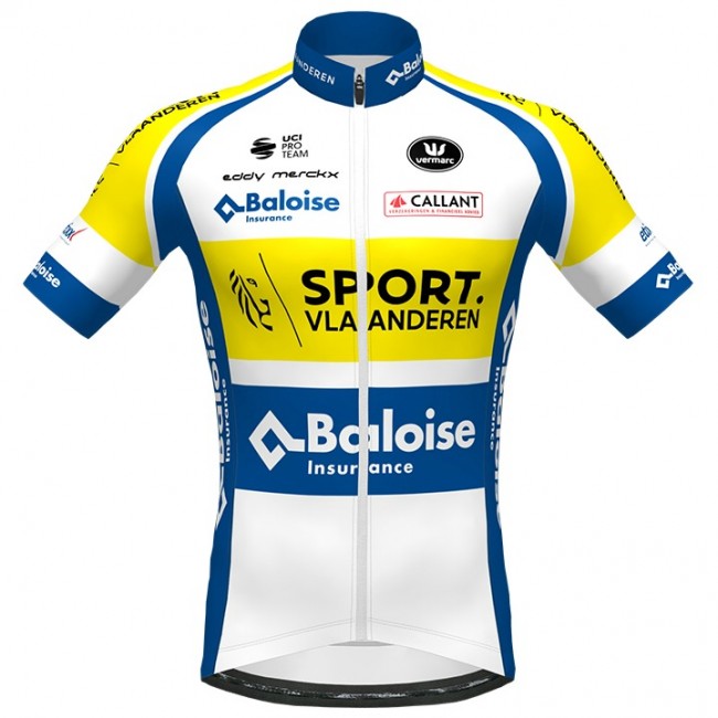 2020 Sport Vlaanderen-Baloise Vermarc Fietsshirt Korte Mouw O6X45 O6X45