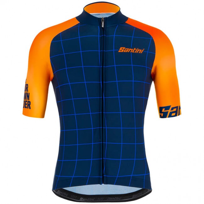 TOUR DOWN UNDER Fietsshirt Korte Mouw Blauw 2020 7M7UZ 7M7UZ