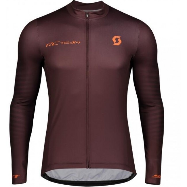 2020 SCOTT RC TEAM 10 Wielershirts lange mouw bruin 2020287