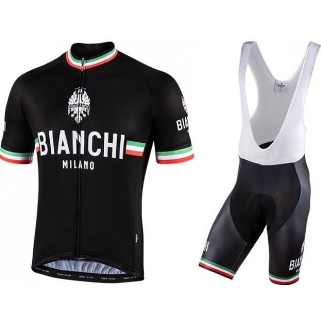 2020 BIANCHI MILANO Isalle Fietsshirt Korte Mouw+Pelau Fietsen koersbroek kort Bib zwart 2020227