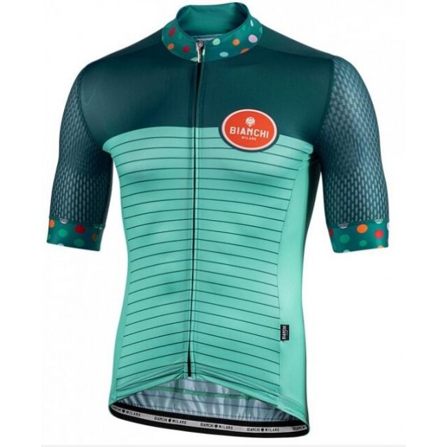 BIANCHI MILANO Taloro 2020 Fietsshirt Korte Mouw Grün 2020239