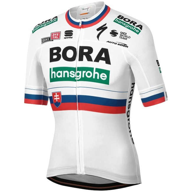 BORA-hansgrohe Slowakischer Meister Fietsshirt Korte Mouw 2020 2020091