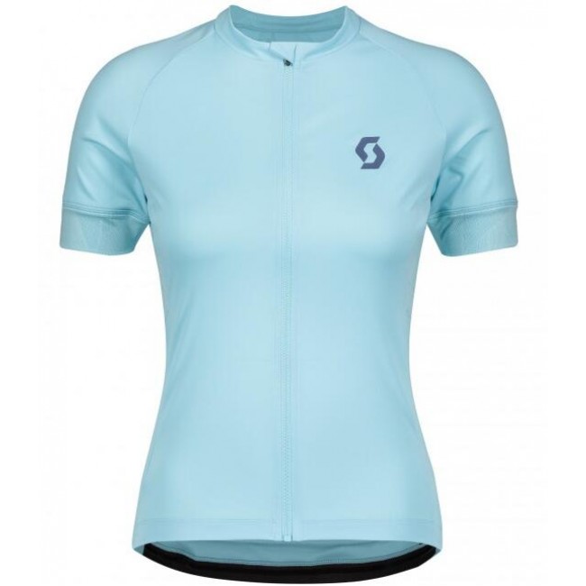 Dames SCOTT ENDURANCE 10 Fietsshirt Korte Mouw Blau 2020 2020325