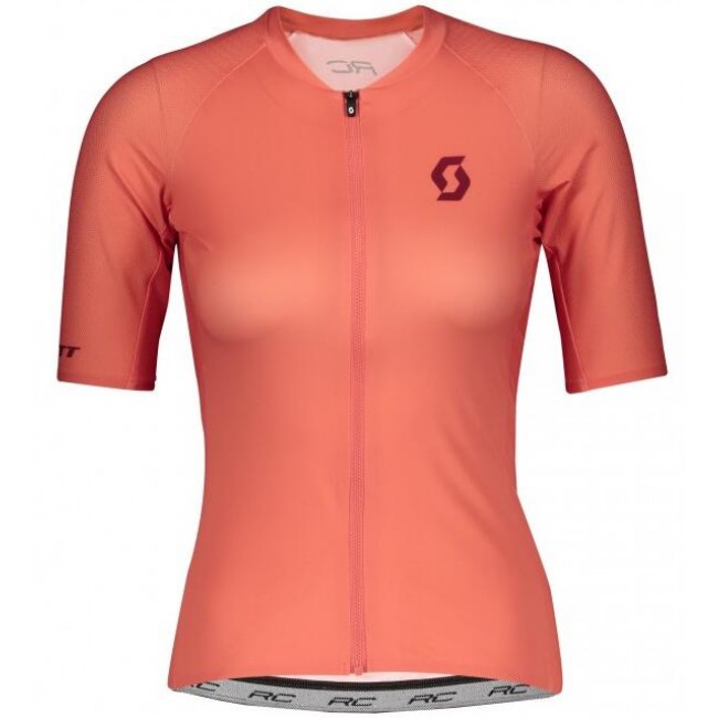 Dames SCOTT RC Premium 2020 Fietsshirt Korte Mouw Rosa 2020312