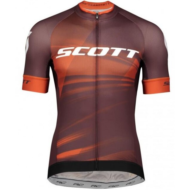 SCOTT RC Pro Fietsshirt Korte Mouw 2020 Orange-zwart 2020269
