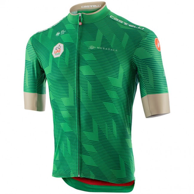 UAE Tour Fietskleding Fietsshirt Grün 2020 2020102