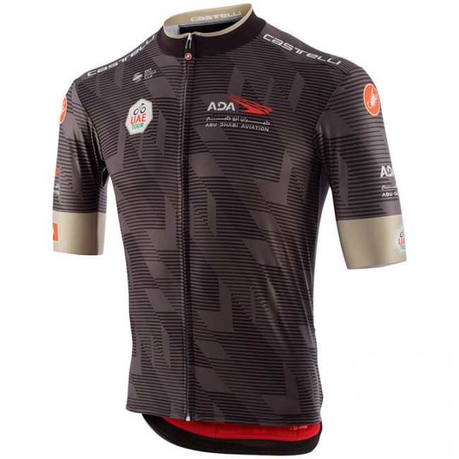 UAE Tour Fietskleding Fietsshirt zwart 2020 2020105