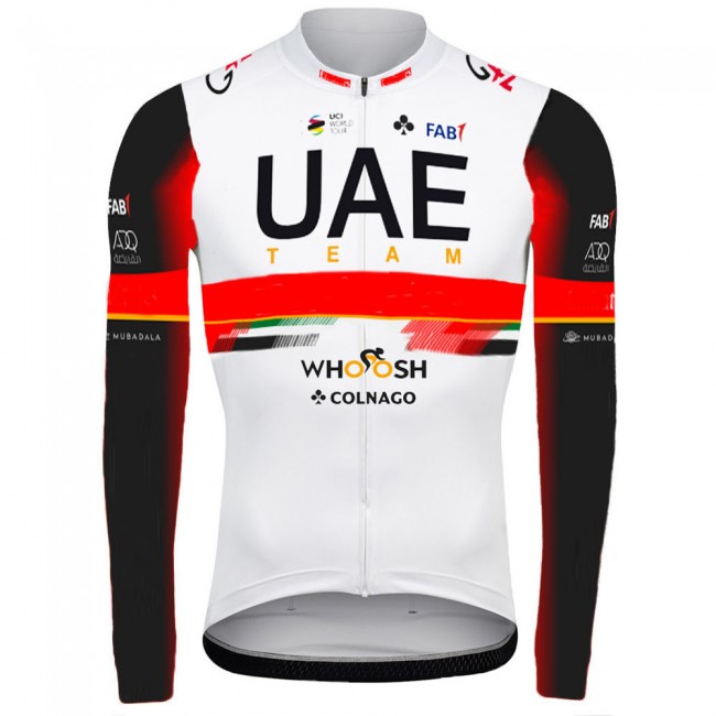 2021 UAE Emirates Pro Team Fietsshirt Lange Mouw 962