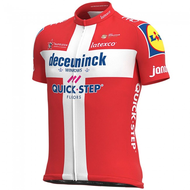 2021 Deceuninck quick step Danish Pro Korte Fietsbroeken Bib 936