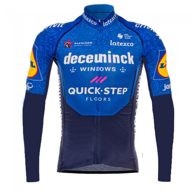 2021 Deceuninck quick step Pro Team Fietsshirt Lange Mouw 914