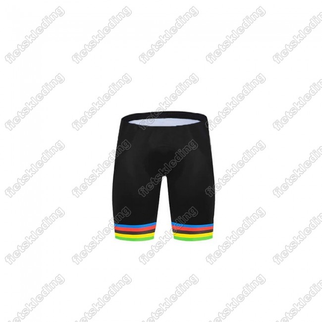 Deceuninck quick step 2021 UCI World Champion Korte Fietsrbroek Bib 2021012