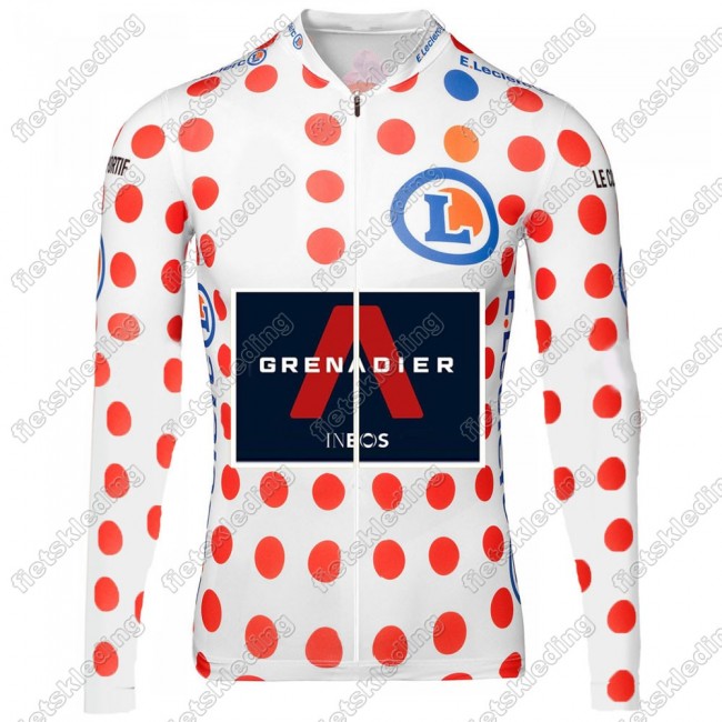 Team INEOS Grenadier Tour De France 2021 Mannen Fietsshirt Lange Mouw 2021149