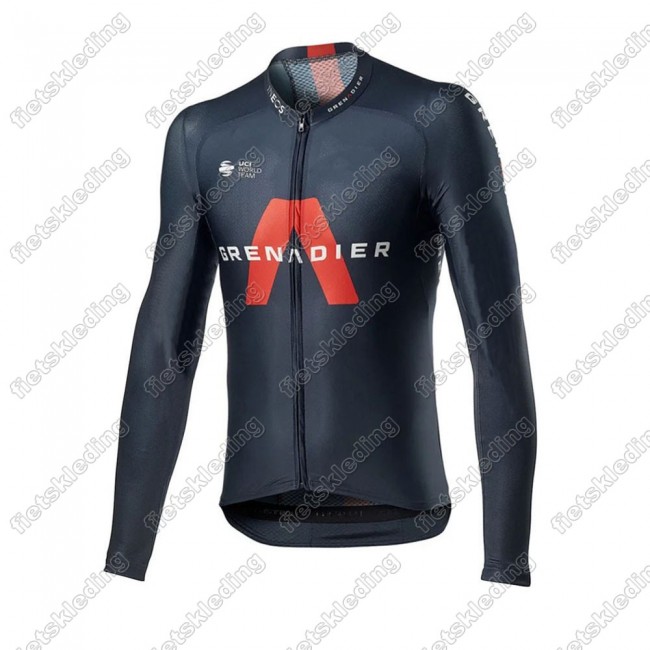 Team INEOS Grenadier 2021 Fietsshirt Lange Mouw 2021102