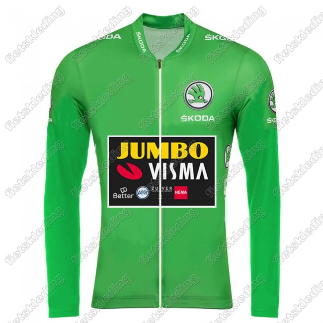 Jumbo Visma 2021 Tour De France Fietsshirt Lange Mouw 2021265