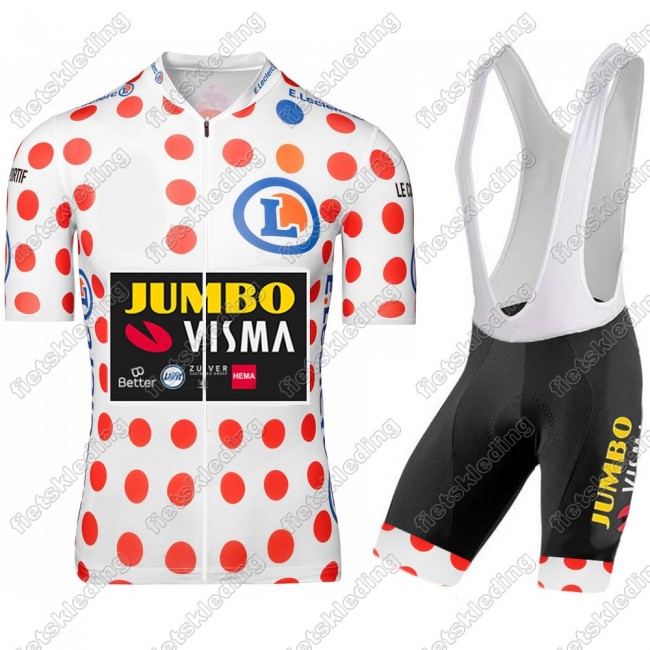 Jumbo Visma 2021 Tour De France Wielerkleding Set Fietsshirts Korte Mouw+Korte Wielerbroek Bib 2021274