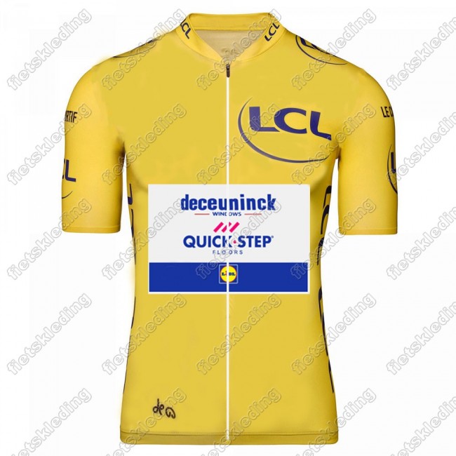 Deceuninck quick step 2021 Tour De France Wielershirt Korte Mouw 2021061