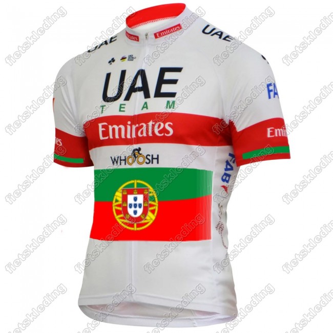 UAE EMIRATES Portugal Summer Mannen-s 2021 Wielershirt Korte Mouw 2021451