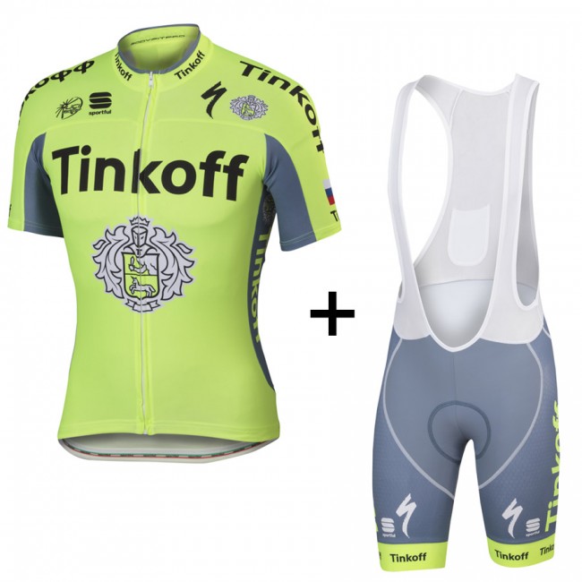 Tinkoff Saxo Bank 2016 Fietskleding Fietsshirt Korte+Korte fietsbroeken Bib 20160131