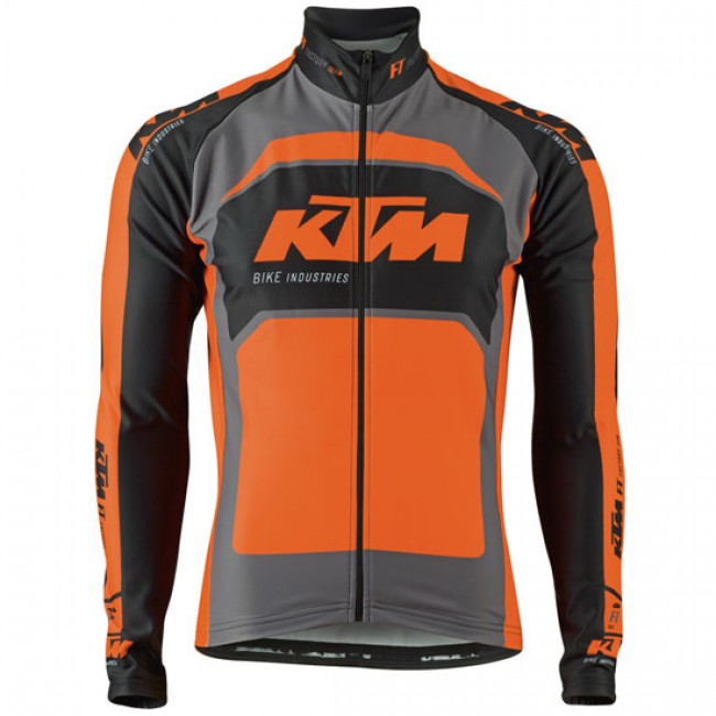 KTM Fietsshirt lange mouw orange 2016036510