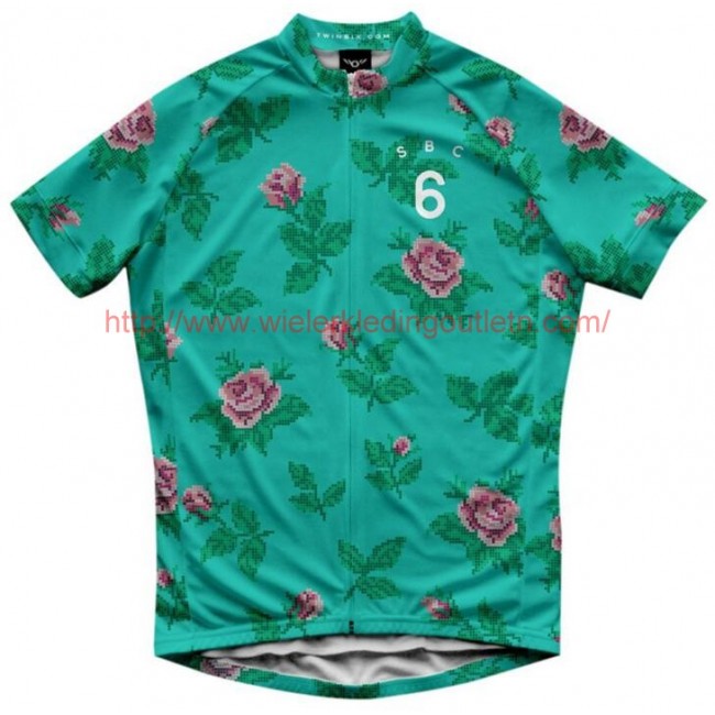 2016 Twin Six Speedy Roze Canyon Fietsshirt Korte Mouw 201717202