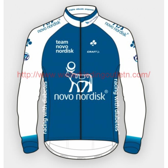 2016 Team Novo nordisk Development Fietsshirt lange mouw 201717175