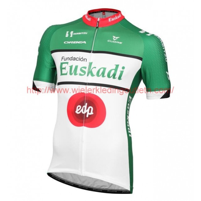 2016 EUSKADI Fietsshirt Korte Mouw 201717097