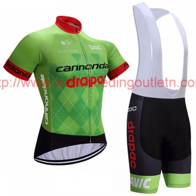 2017 Cannondale Drapac Fietskleding Fietsshirt Korte+Korte Fietsbroeken Bib 201717367