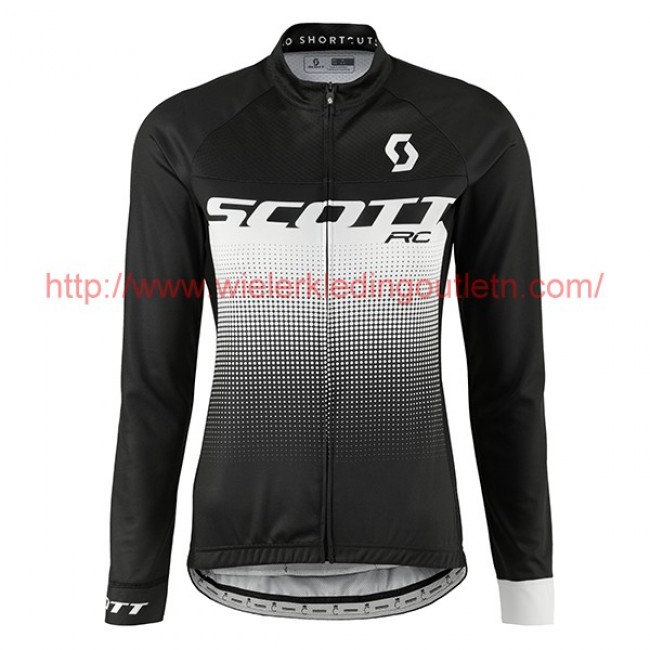 2017 Scott Rc Femmes zwart wit Fietsshirt lange mouw 201717604