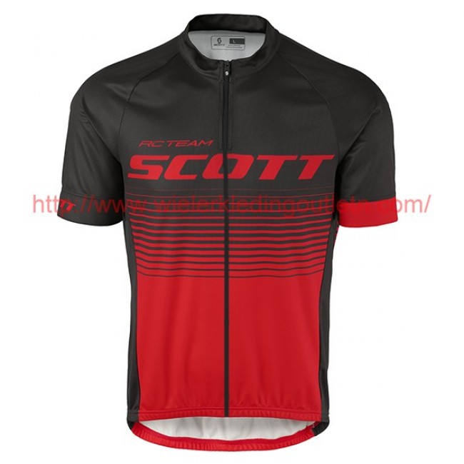 2017 Scott Rc zwart rood Fietsshirt Korte Mouw Goedkoop 201717612