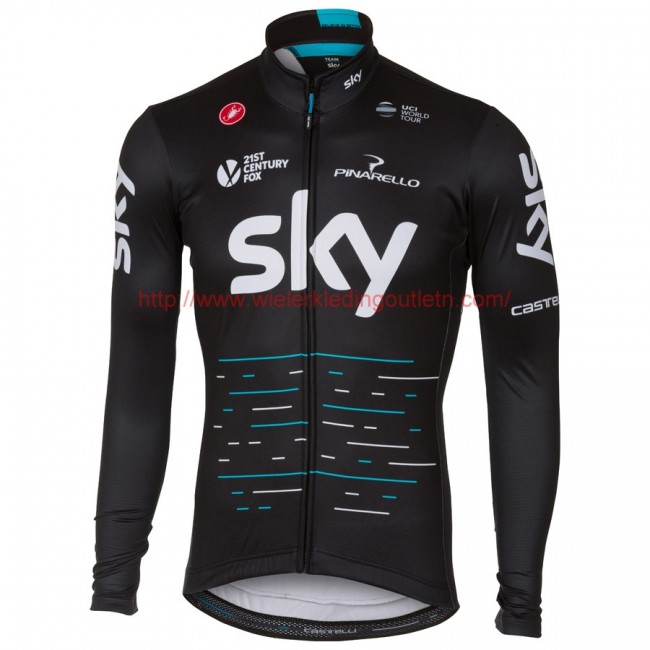 Sky Pro 2017 Fietsshirt lange mouw zwart 201717640