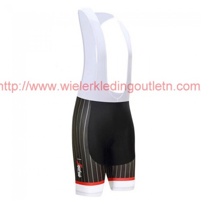 Trek Segafredo 2017 Korte Fietsbroeken Bib wit 201717674