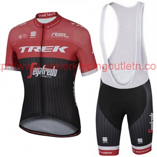 Trek Segafredo 2017 Fietskleding Fietsshirt Korte+Korte Fietsbroeken Bib 201717677