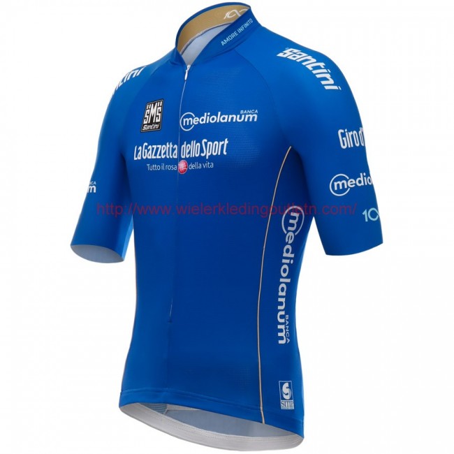 Giro d-Italia 2017 Fietsshirt Korte Mouw Blauw 201717243