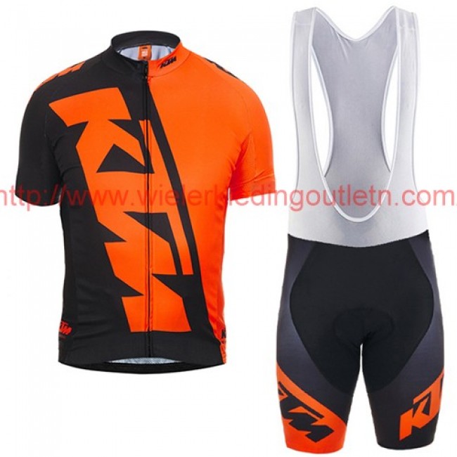 Ktm 2017 Fietskleding Fietsshirt Korte+Korte Fietsbroeken Bib 20176981