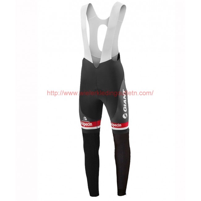 2016 Giant Alpecin TDF wit Lange fietsbroeken Bib 213617